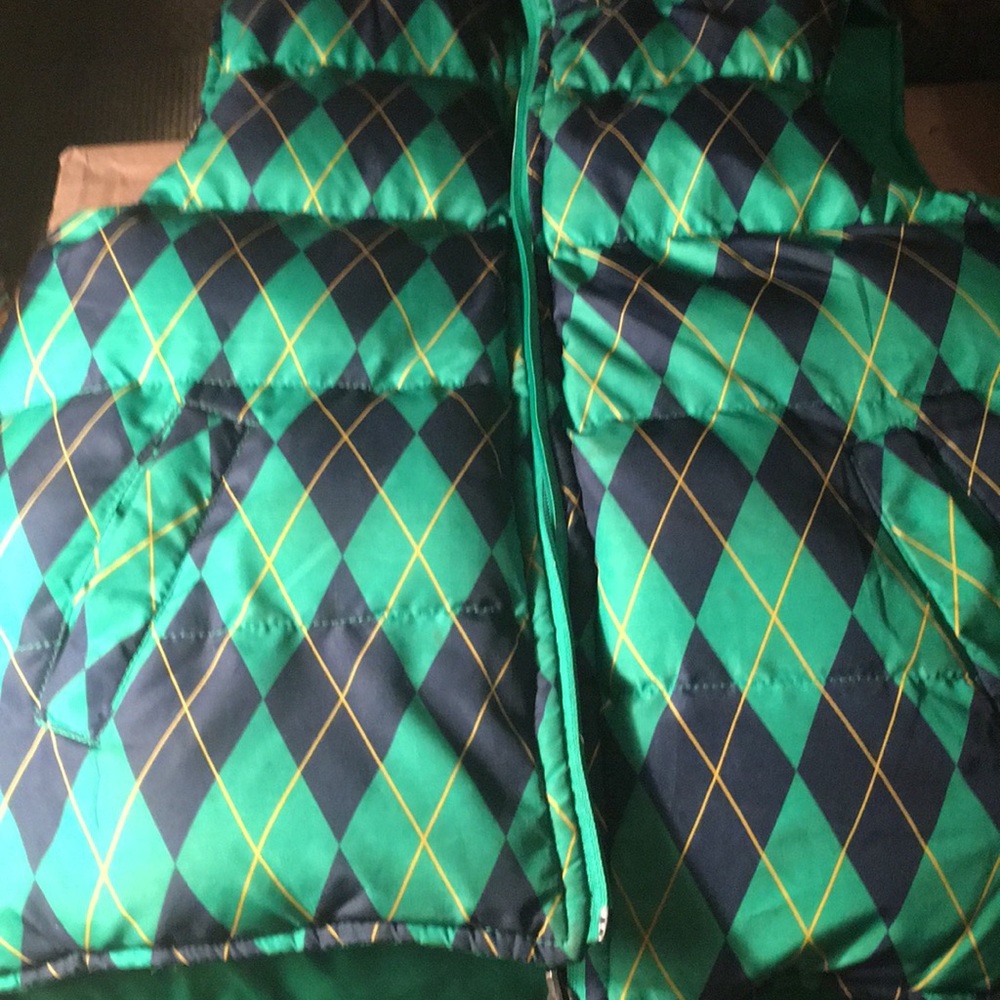 Boy medium reversible winter vest.